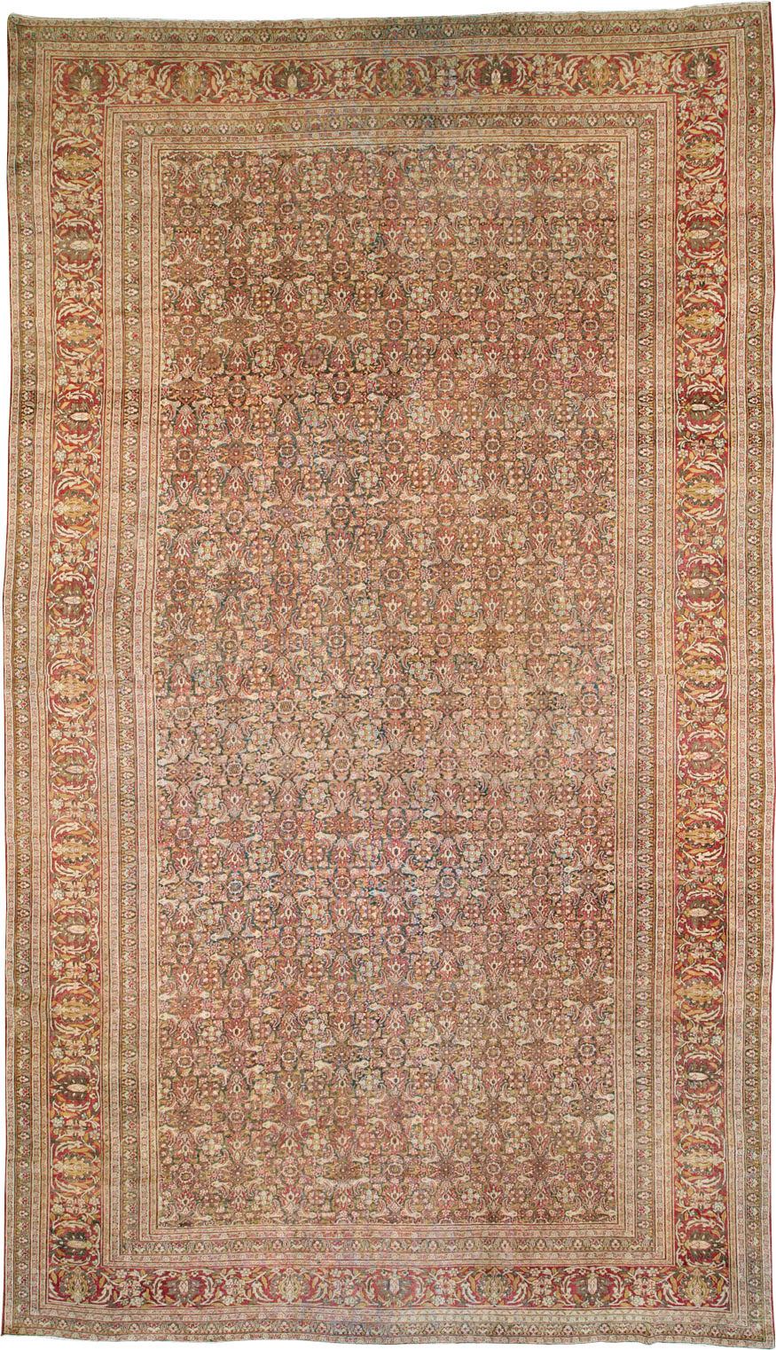 Antique Persian Khorassan Carpet, No.22424 - Gsblank