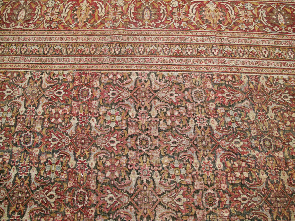 Antique Persian Khorassan Carpet, No.22424 - Gsblank