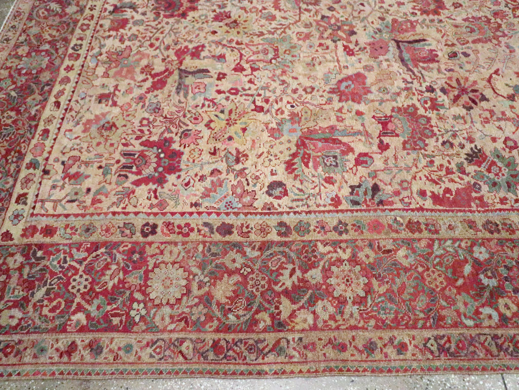 Antique Persia Mahal Carpet, No.22426 - Gsblank
