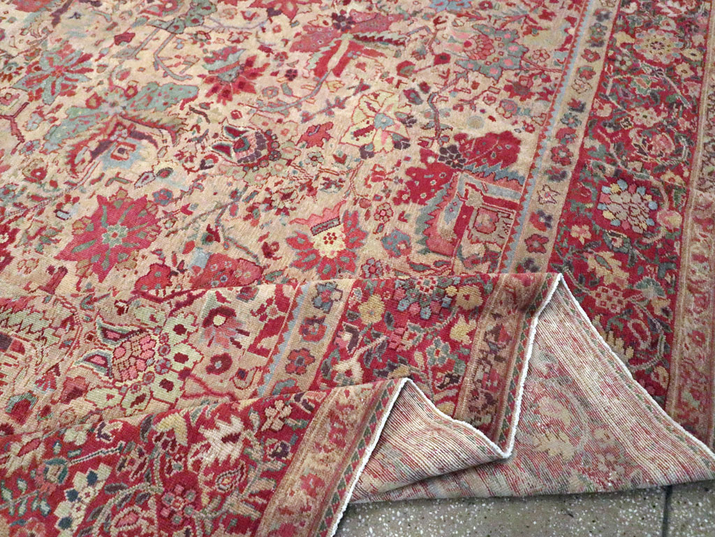 Antique Persia Mahal Carpet, No.22426 - Gsblank