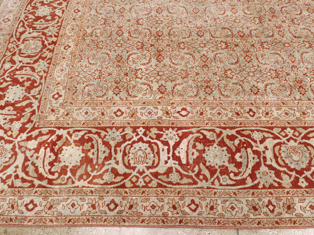 Antique Persian Tabriz Carpet, No.22429 - Gsblank