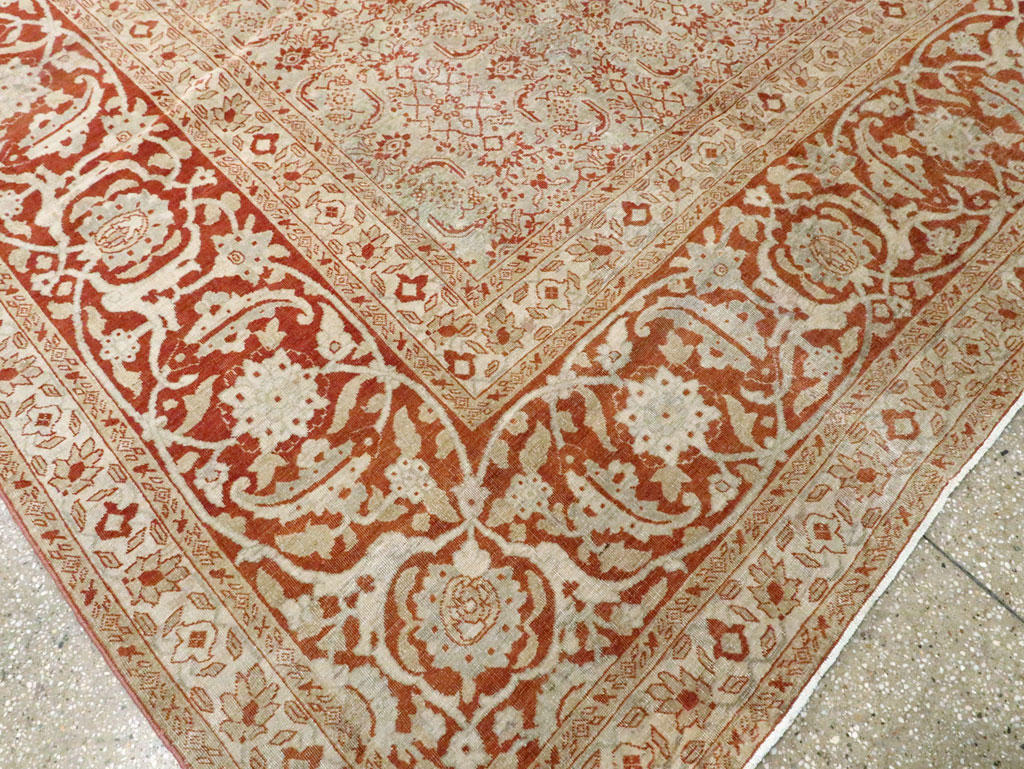 Antique Persian Tabriz Carpet, No.22429 - Gsblank