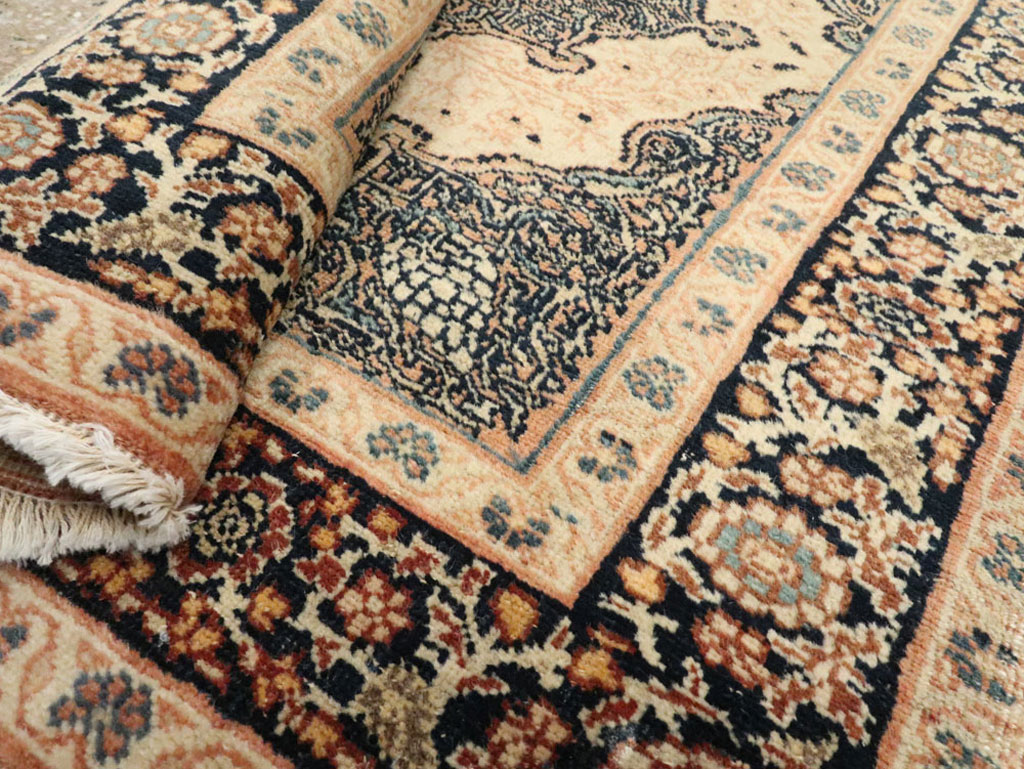 Antique Persian Tabriz Hagi Jalili Rug, No.22440 - Gsblank