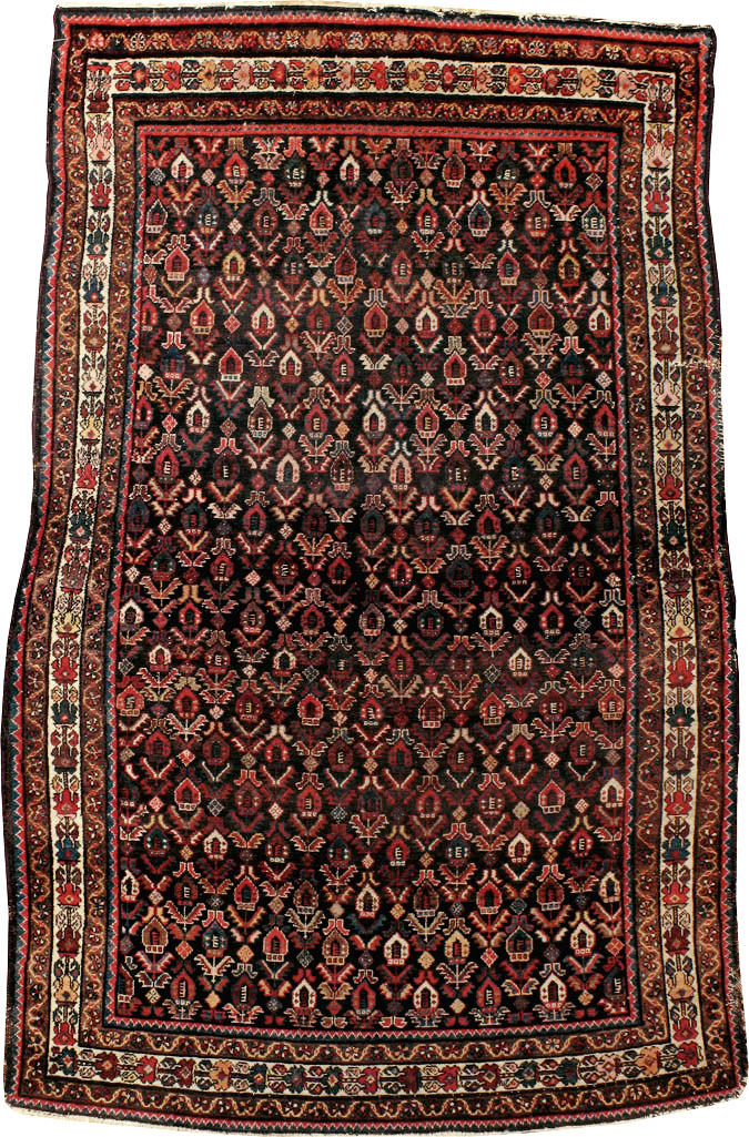 Antique Persian Kurdish Rug, No.22445 - Gsblank