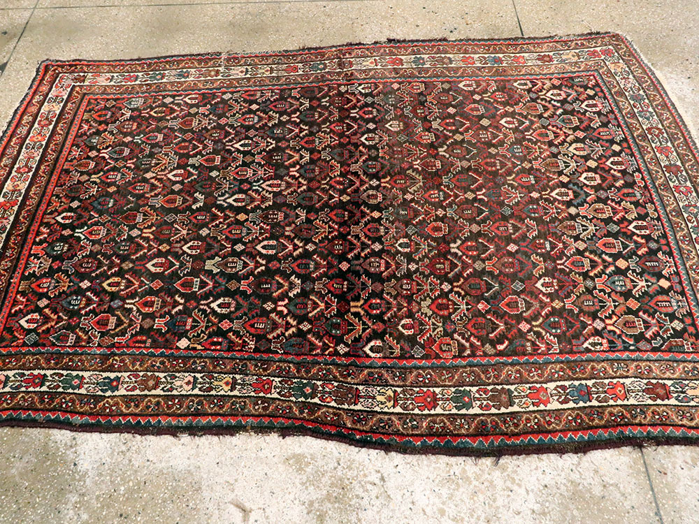 Antique Persian Kurdish Rug, No.22445 - Gsblank