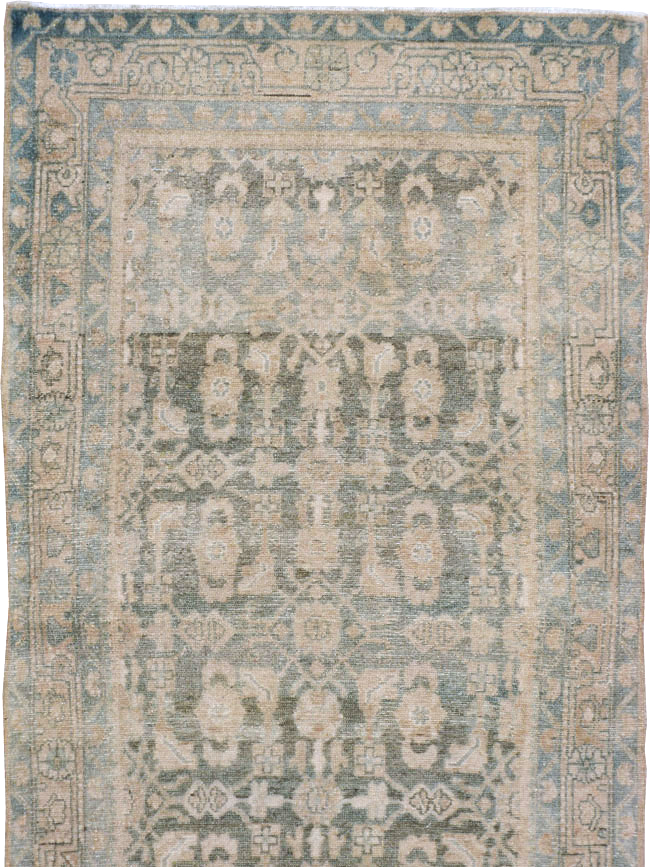 Vintage Persian Malayer Runner, No.22449 - Gsblank