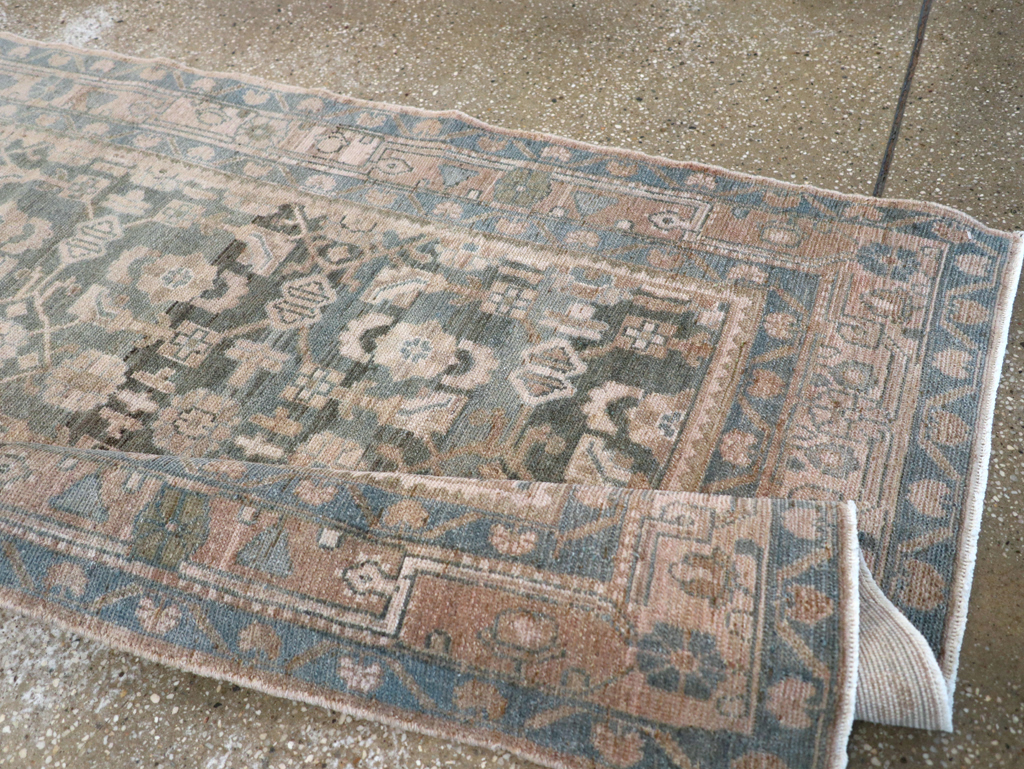 Vintage Persian Malayer Runner, No.22449 - Gsblank