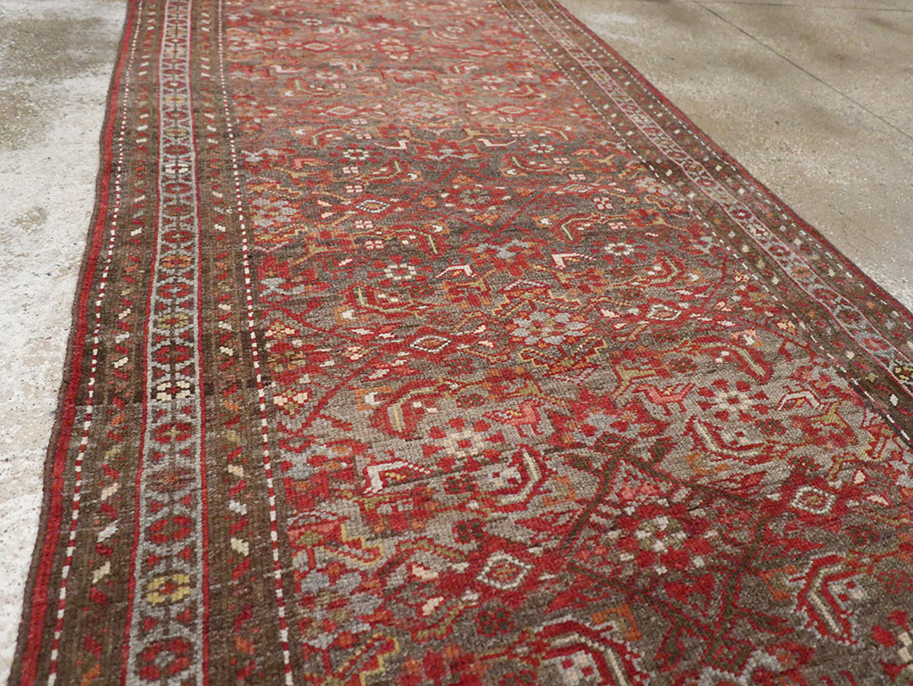 Vintage Persian Malayer Runner, No.22450 - Gsblank