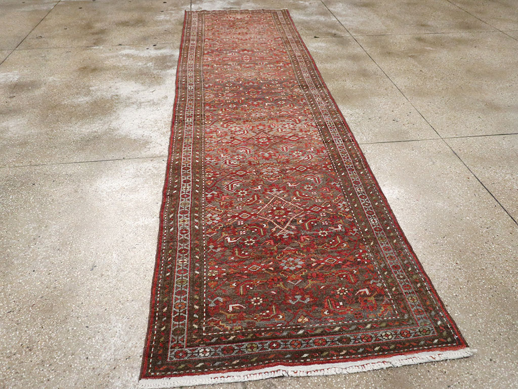 Vintage Persian Malayer Runner, No.22450 - Gsblank