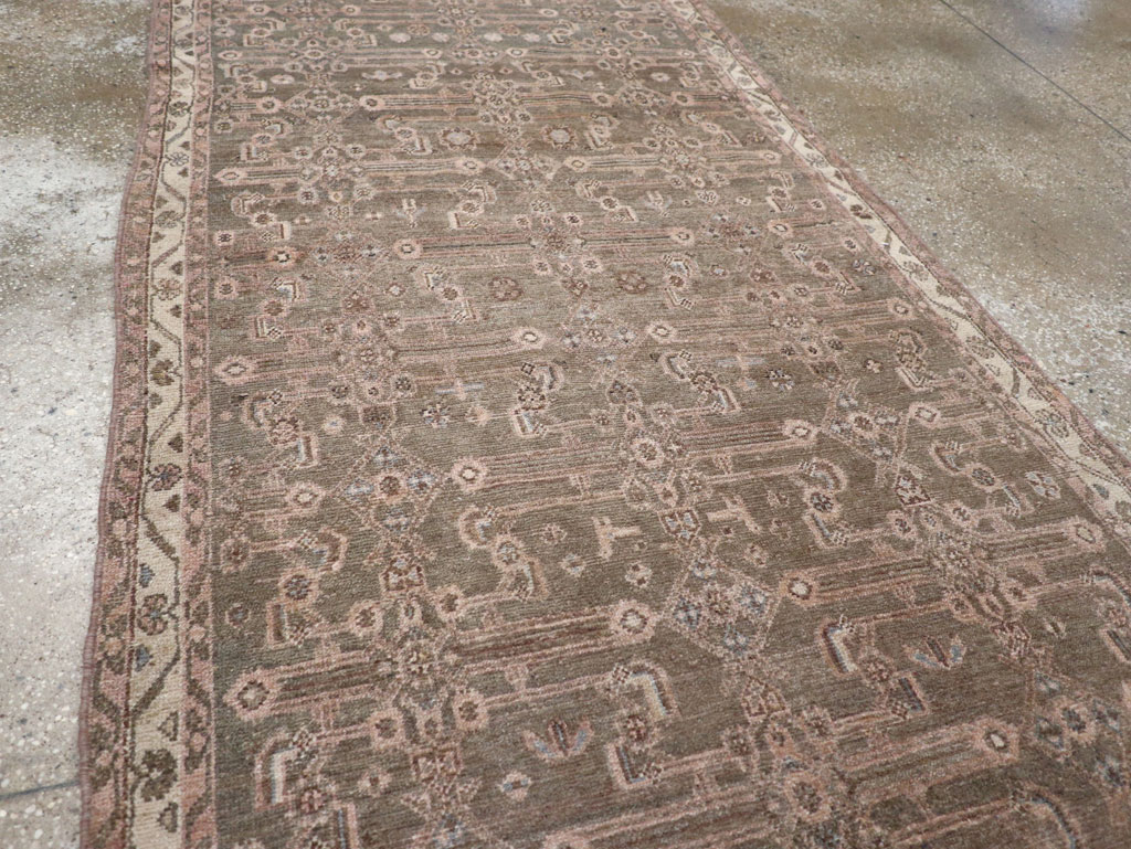 Vintage Persian Malayer Long Runner, No.22459 - Gsblank