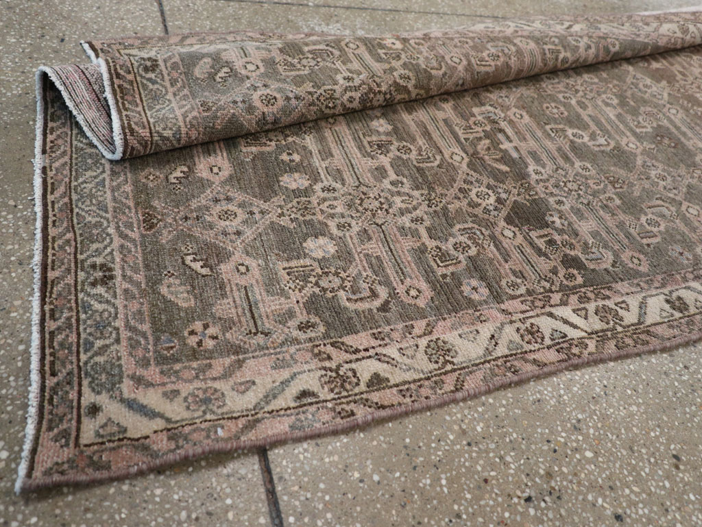 Vintage Persian Malayer Long Runner, No.22459 - Gsblank