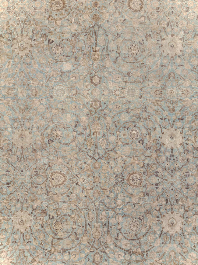 Antique Persian Oversize Tabriz Carpet, No.22460 - Gsblank