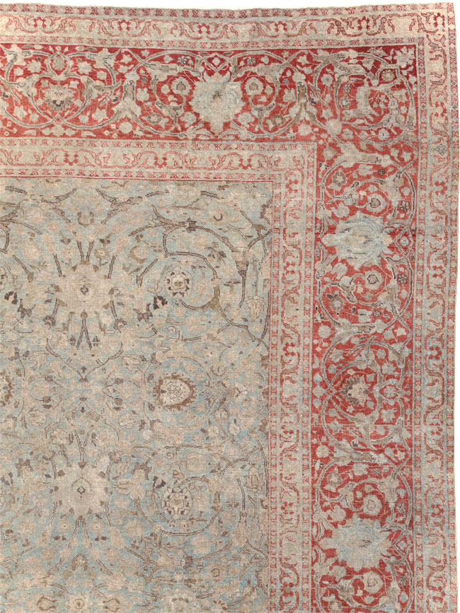 Antique Persian Oversize Tabriz Carpet, No.22460 - Gsblank