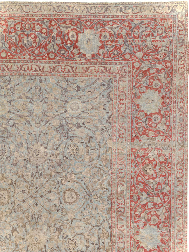 Antique Persian Oversize Tabriz Carpet, No.22460 - Gsblank
