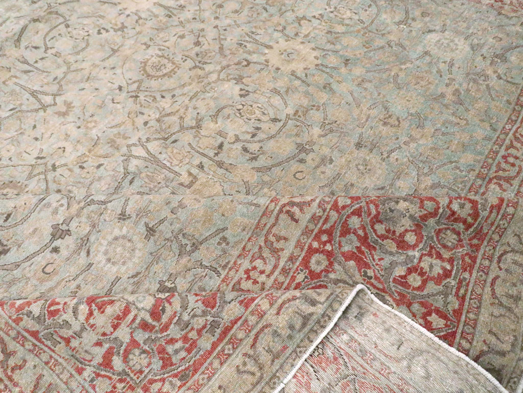 Antique Persian Oversize Tabriz Carpet, No.22460 - Gsblank