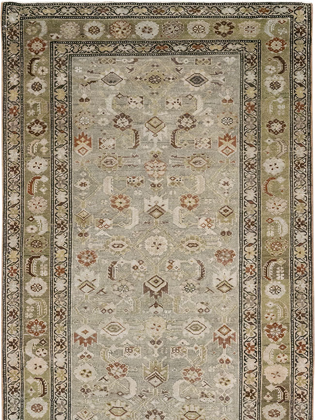 Vintage Persian Malayer Runner, No.22465 - Gsblank
