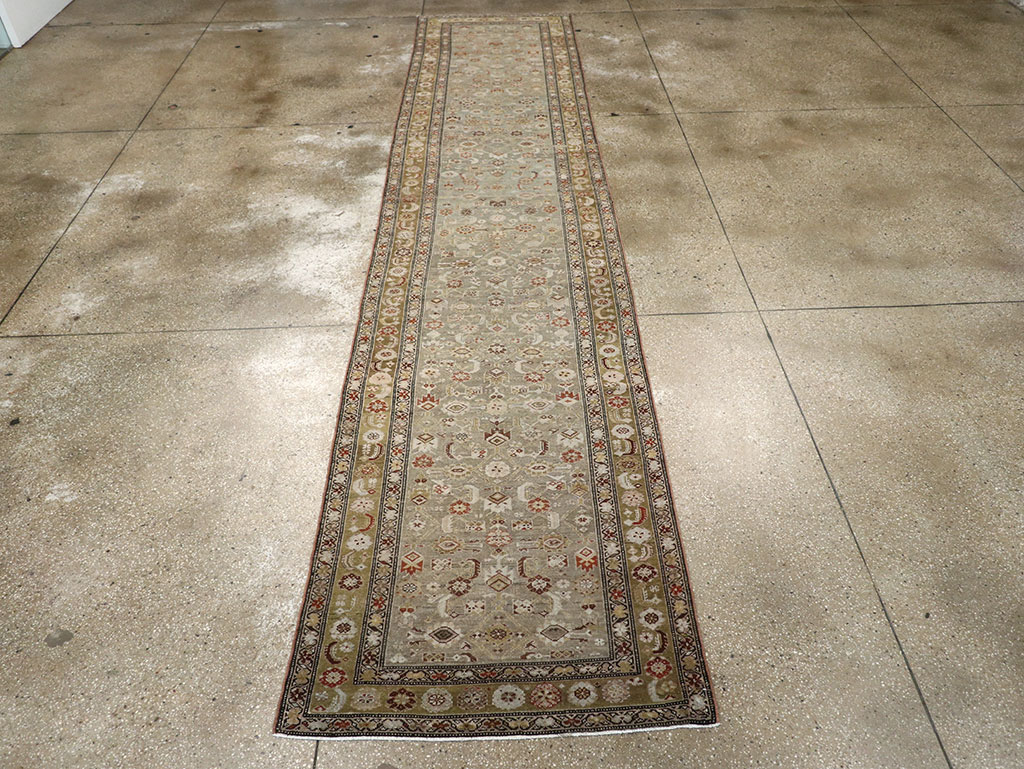 Vintage Persian Malayer Runner, No.22465 - Gsblank