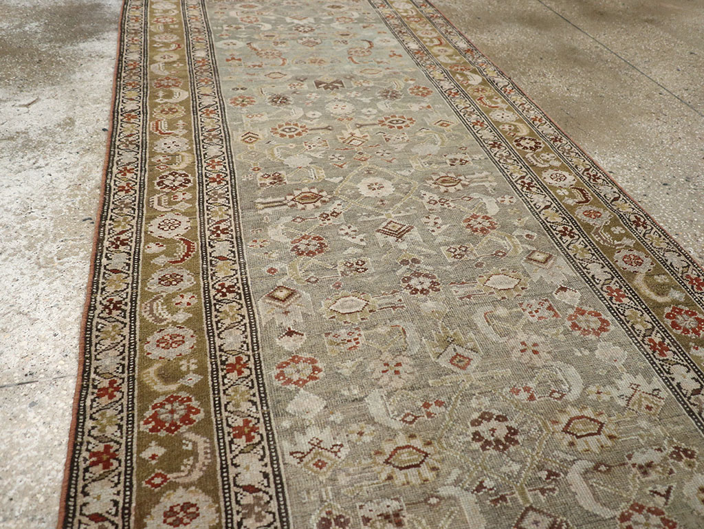 Vintage Persian Malayer Runner, No.22465 - Gsblank