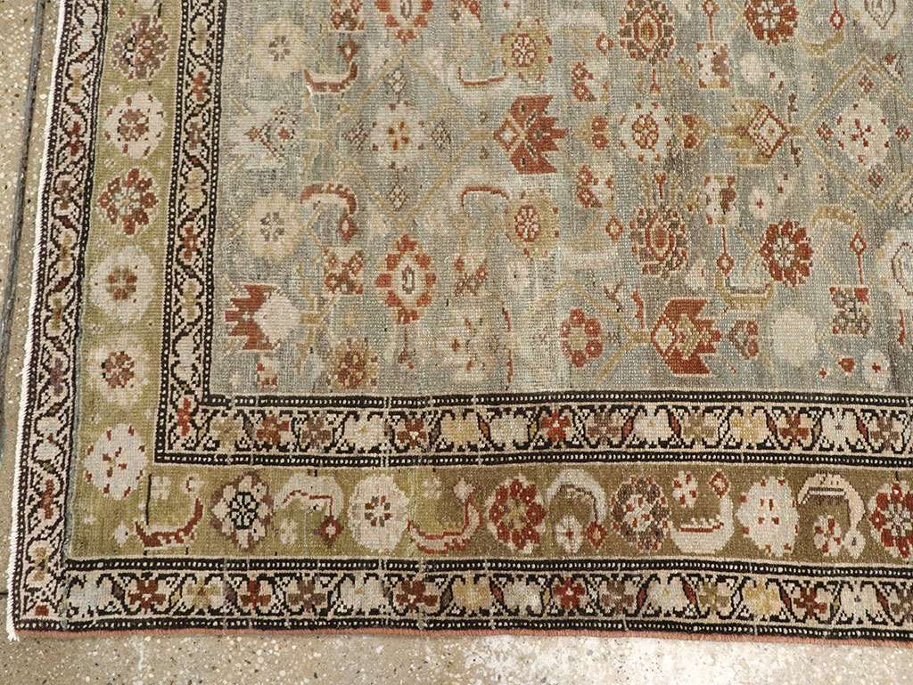 Vintage Persian Malayer Runner, No.22465 - Gsblank