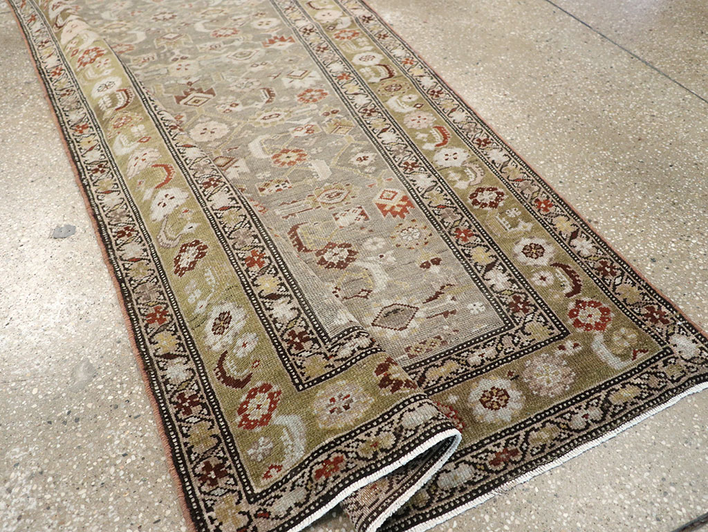 Vintage Persian Malayer Runner, No.22465 - Gsblank