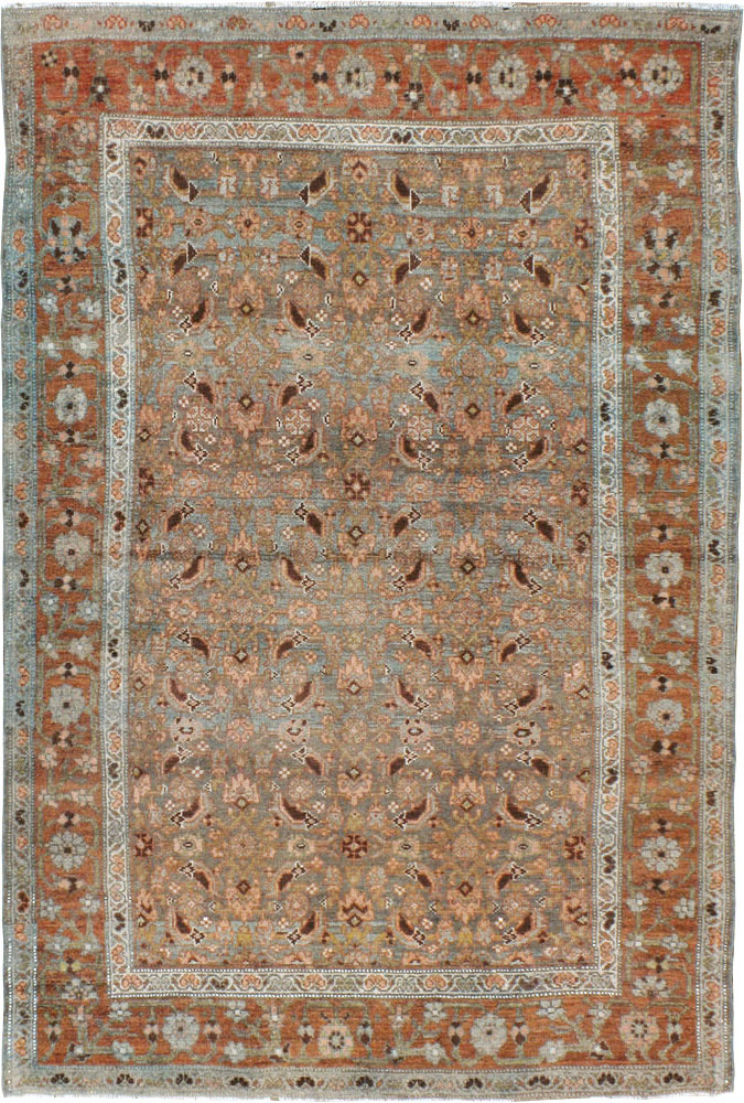 Antique Persian Bidjar Rug, No.22472 - Gsblank