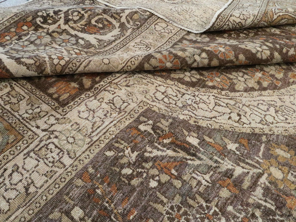 Antique Persian Yazd Carpet, No.22473 - Gsblank