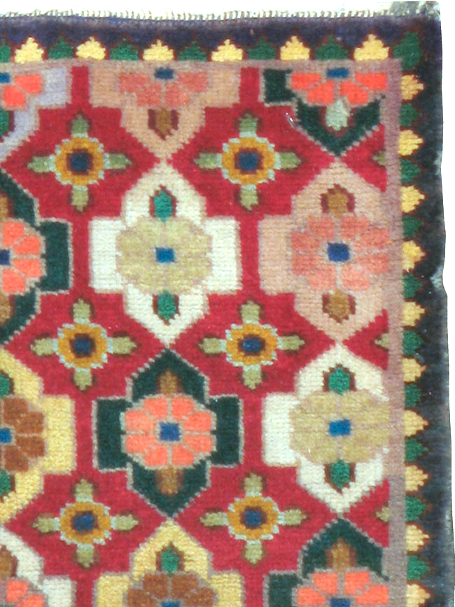 Vintage Persian Tabriz Rug (Pair: 2 of 2), No.22478 - Gsblank