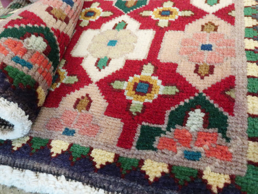 Vintage Persian Tabriz Rug (Pair: 2 of 2), No.22478 - Gsblank