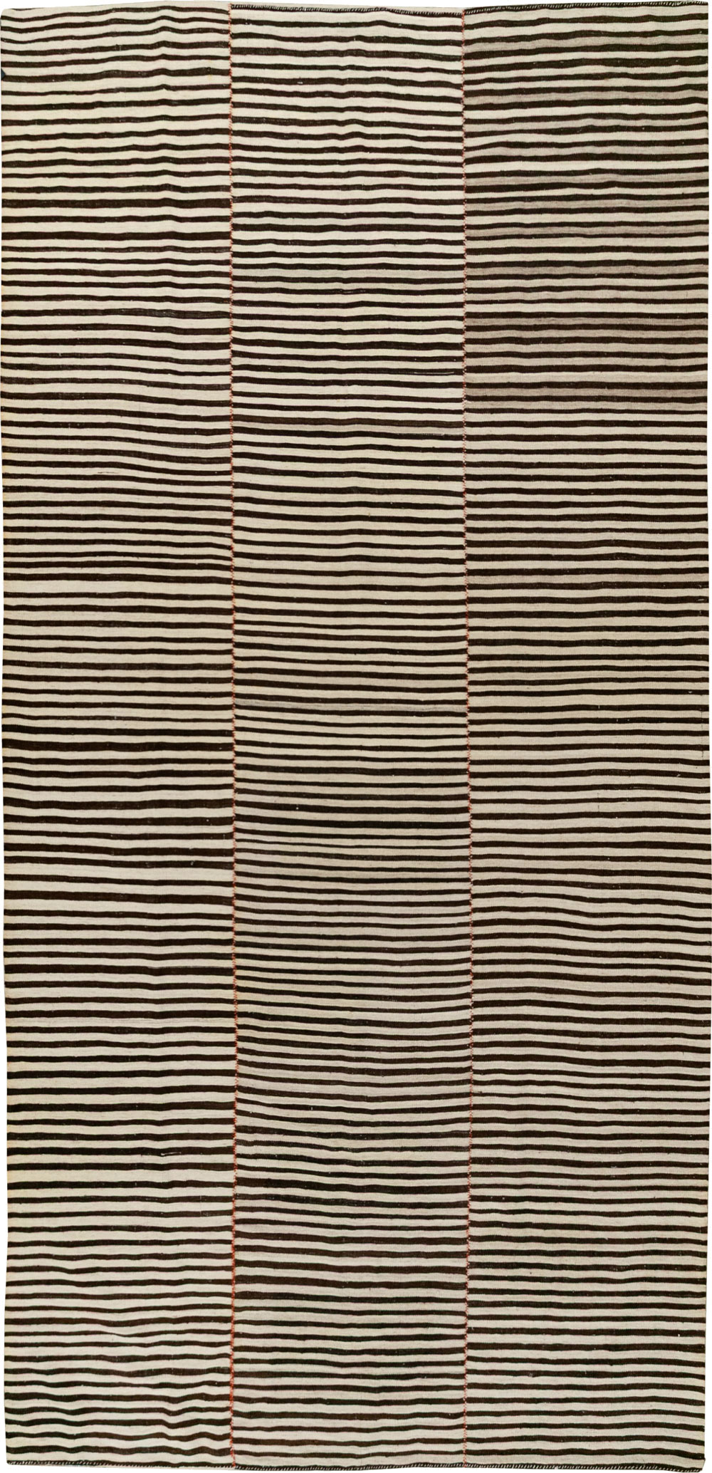 Vintage Persian Flatweave Kilim Gallery Rug, No.22485 - Gsblank