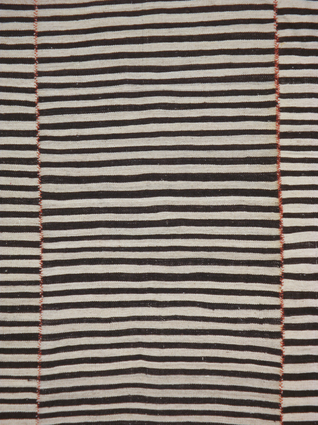 Vintage Persian Flatweave Kilim Gallery Rug, No.22485 - Gsblank