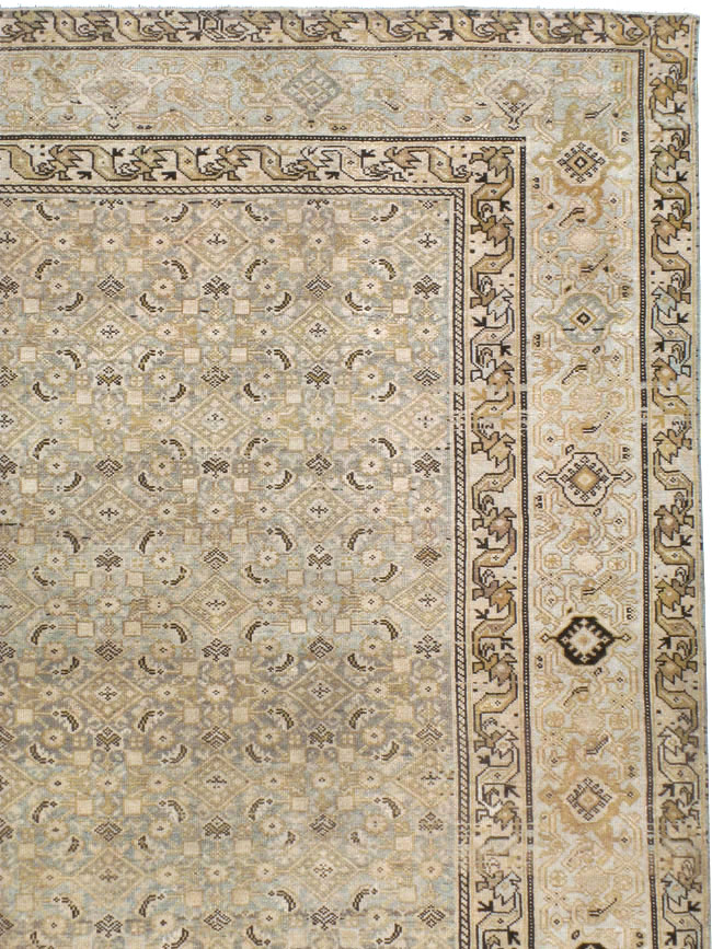 Vintage Persian Malayer Carpet, No.22494 - Gsblank