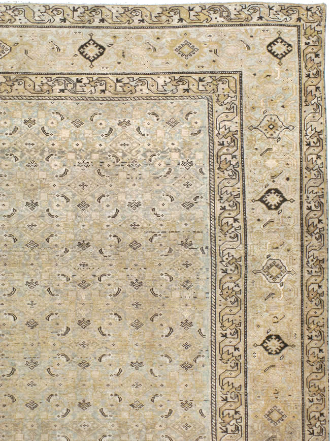 Vintage Persian Malayer Carpet, No.22494 - Gsblank