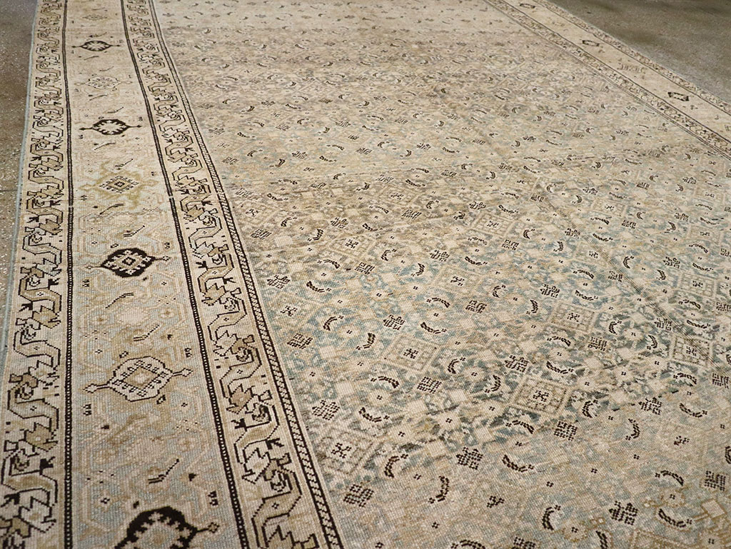 Vintage Persian Malayer Carpet, No.22494 - Gsblank