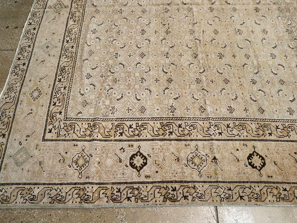 Vintage Persian Malayer Carpet, No.22494 - Gsblank