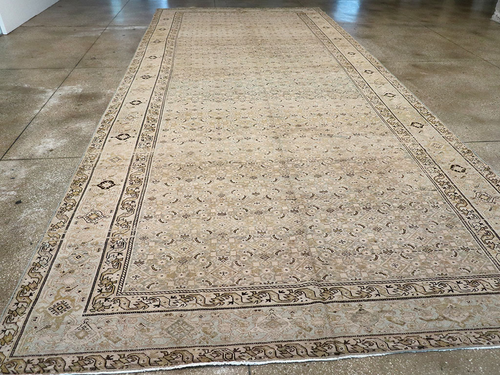 Vintage Persian Malayer Carpet, No.22494 - Gsblank