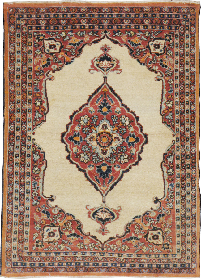 Antique Persian Tabriz Hagi Jalili Rug, No.22495 - Gsblank