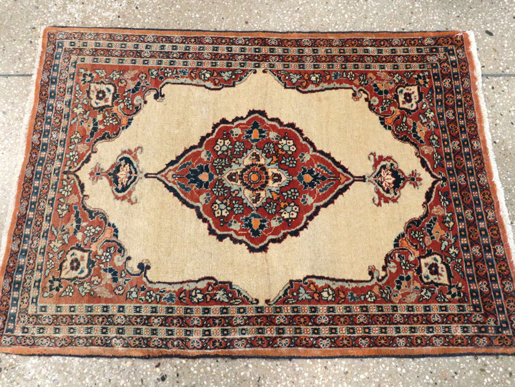 Antique Persian Tabriz Hagi Jalili Rug, No.22495 - Gsblank
