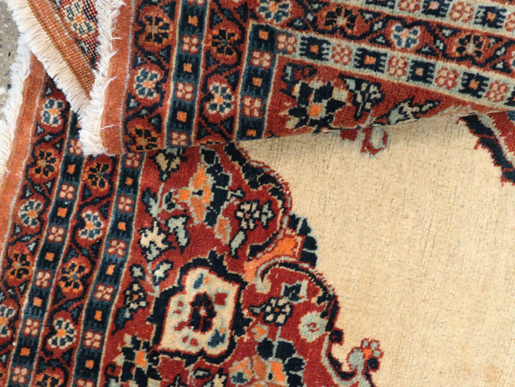 Antique Persian Tabriz Hagi Jalili Rug, No.22495 - Gsblank
