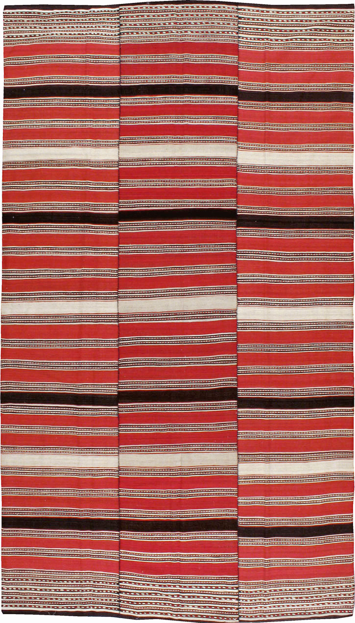 Vintage Persian Flat-weave Kilim, No.22508 - Gsblank