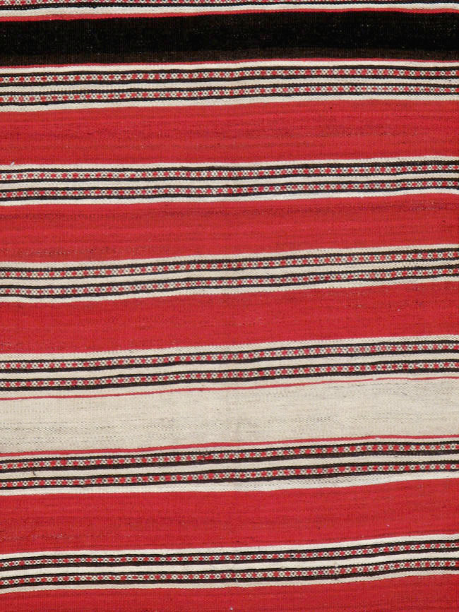 Vintage Persian Flat-weave Kilim, No.22508 - Gsblank