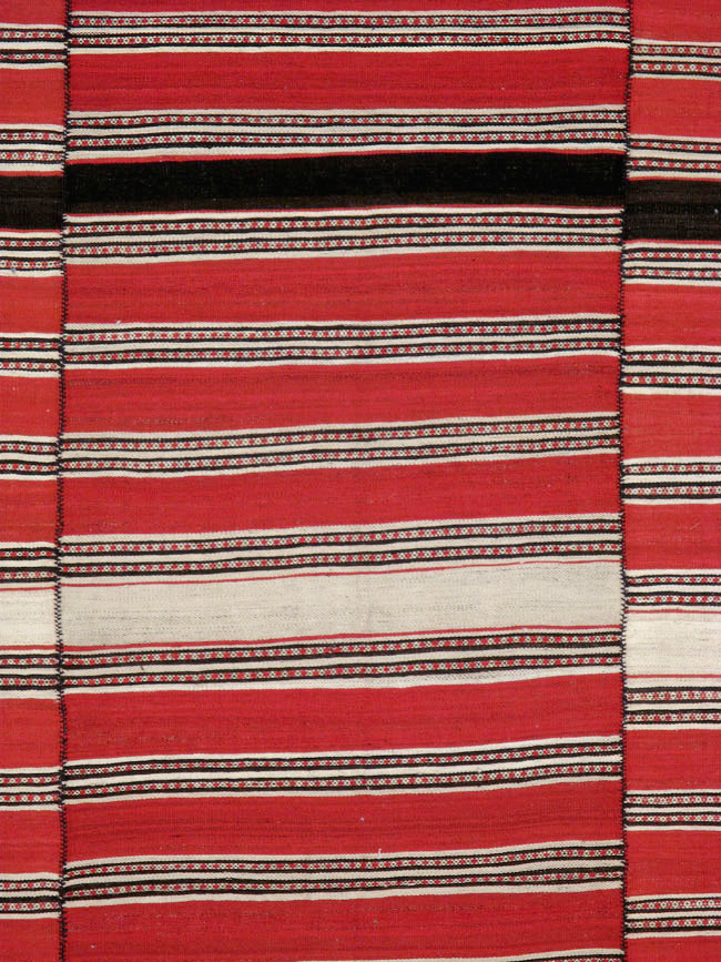 Vintage Persian Flat-weave Kilim, No.22508 - Gsblank