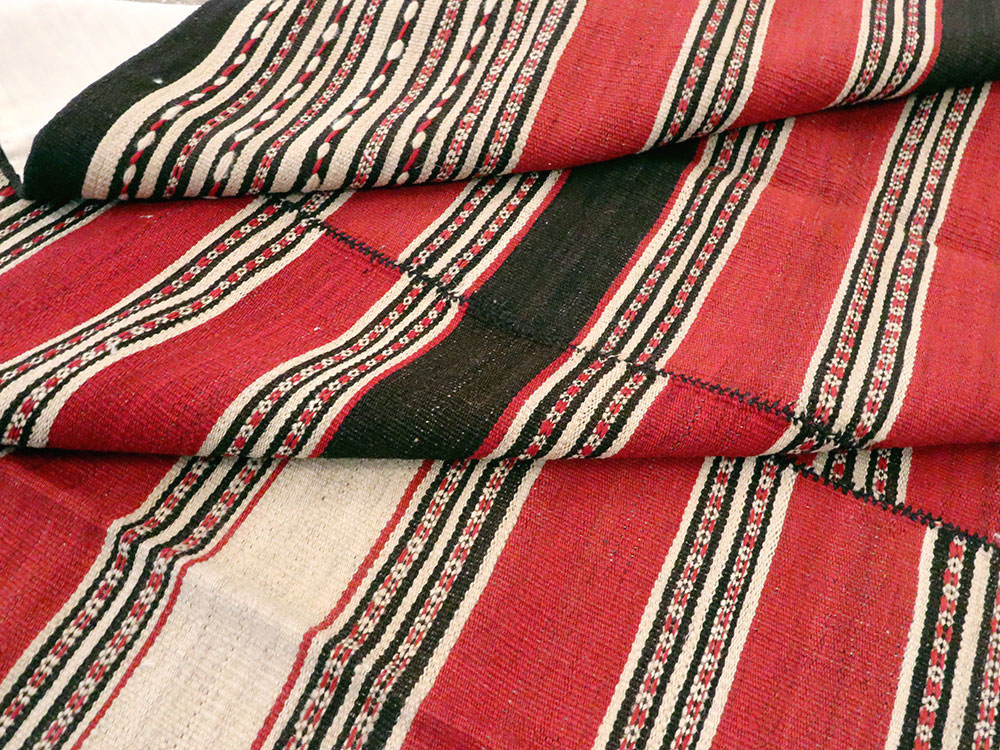 Vintage Persian Flat-weave Kilim, No.22508 - Gsblank