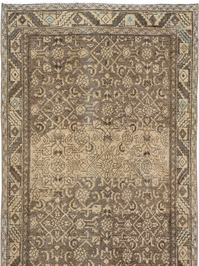 Vintage Persian Malayer Rug, No.22520 - Gsblank