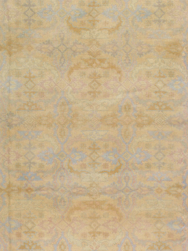 Vintage Spanish Cuenca Oversize Carpet, No.22524 - Gsblank
