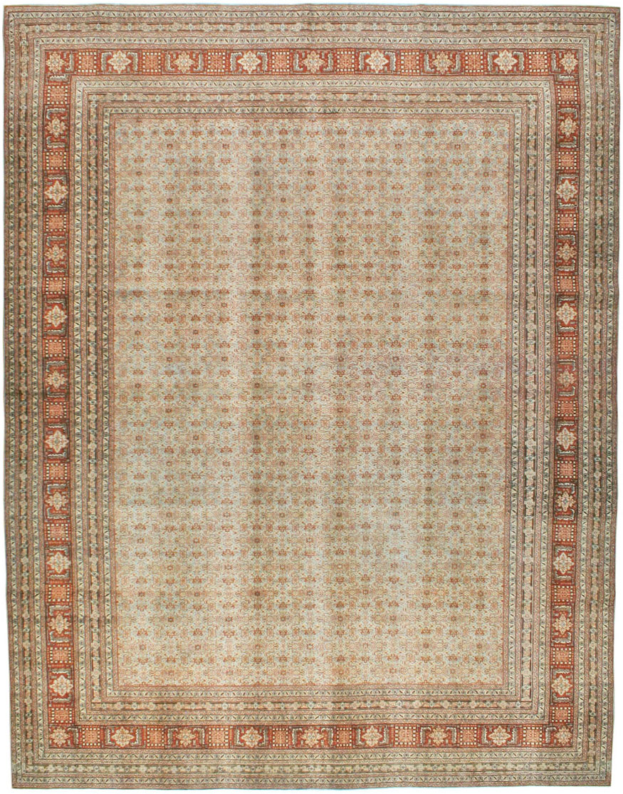 Antique Persian Tabriz Carpet, No.22529 - Gsblank