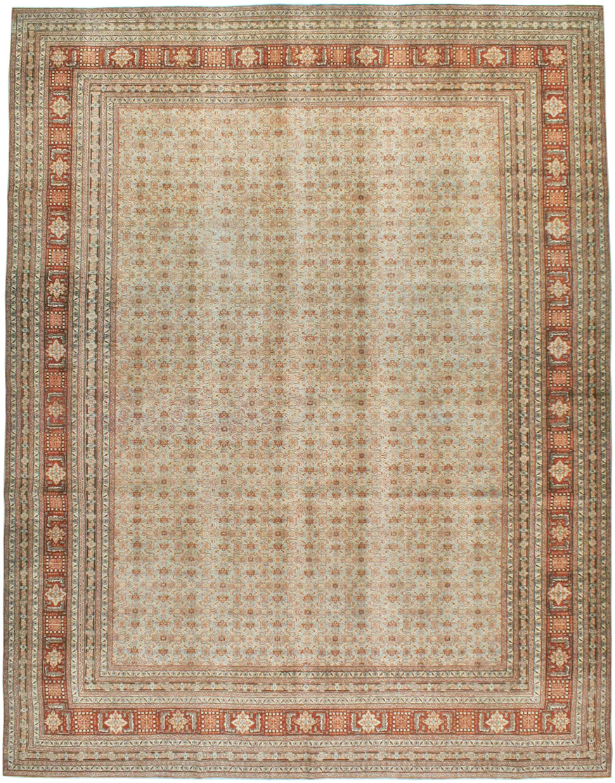 Antique Persian Tabriz Carpet, No.22529 - Gsblank