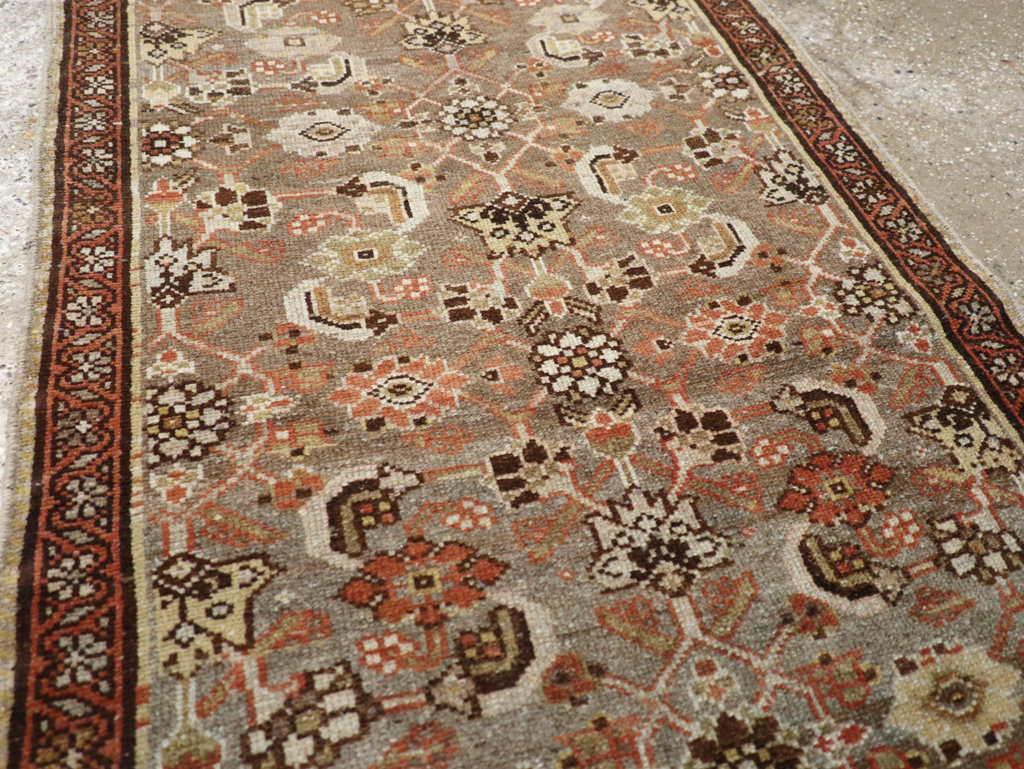 Vintage Persian Malayer Runner, No.22532 - Gsblank