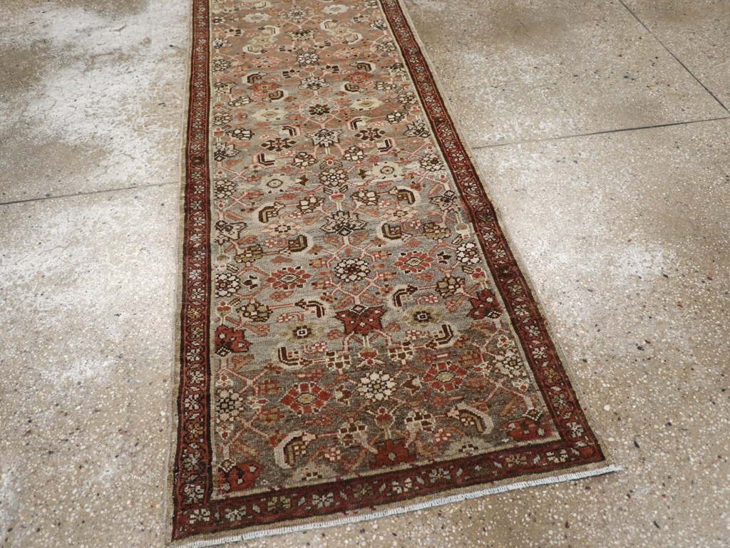 Vintage Persian Malayer Runner, No.22532 - Gsblank