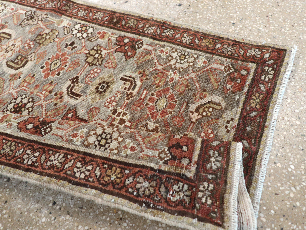 Vintage Persian Malayer Runner, No.22532 - Gsblank