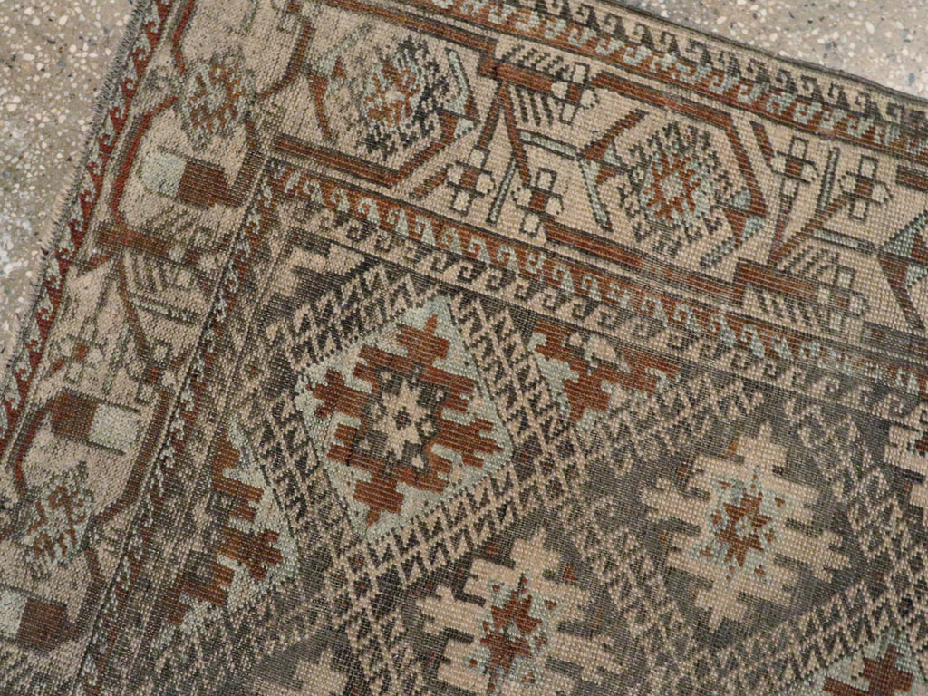 Vintage Persian Baluch Rug, No.22536 - Gsblank